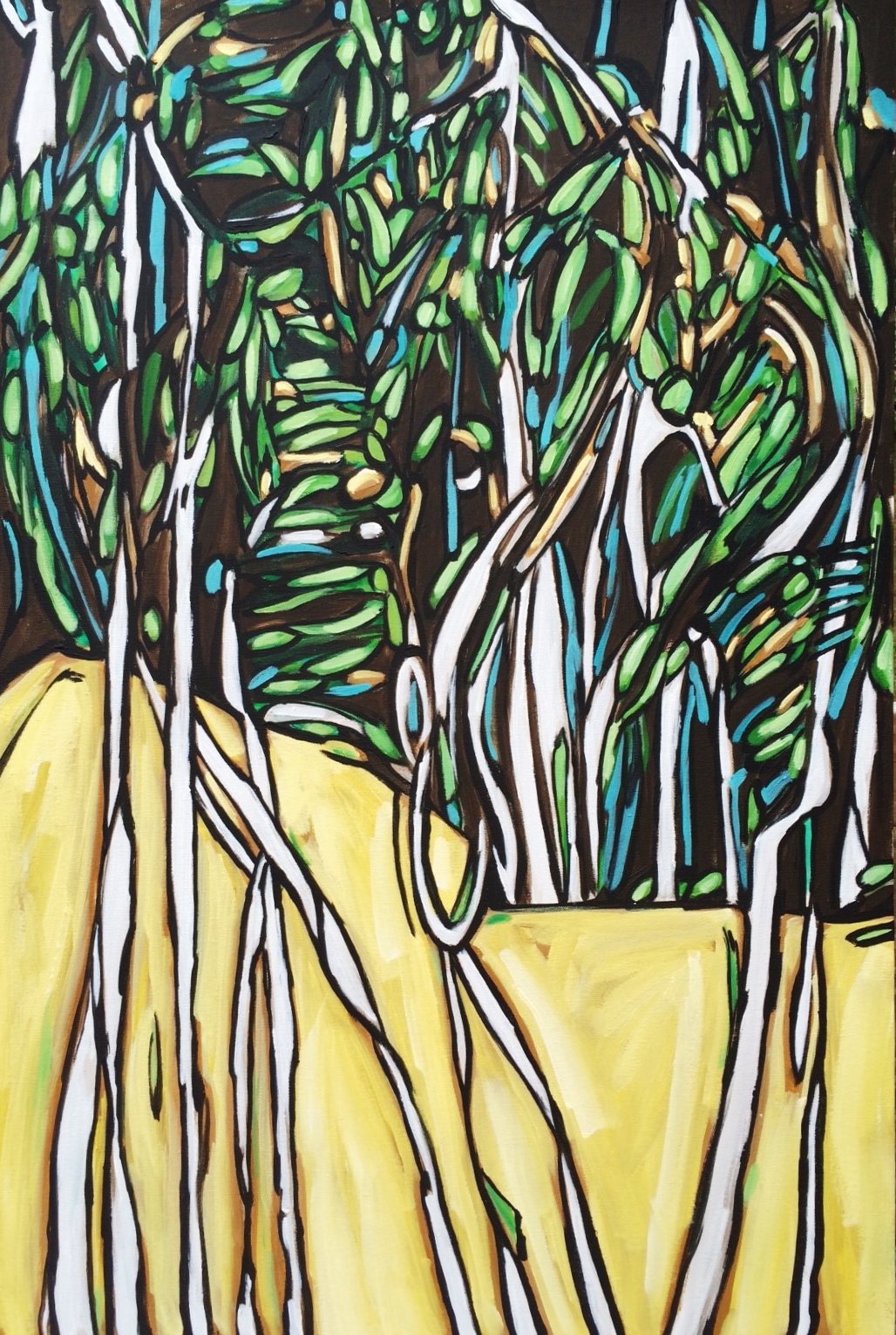 Friend's World, Approx. 20x30