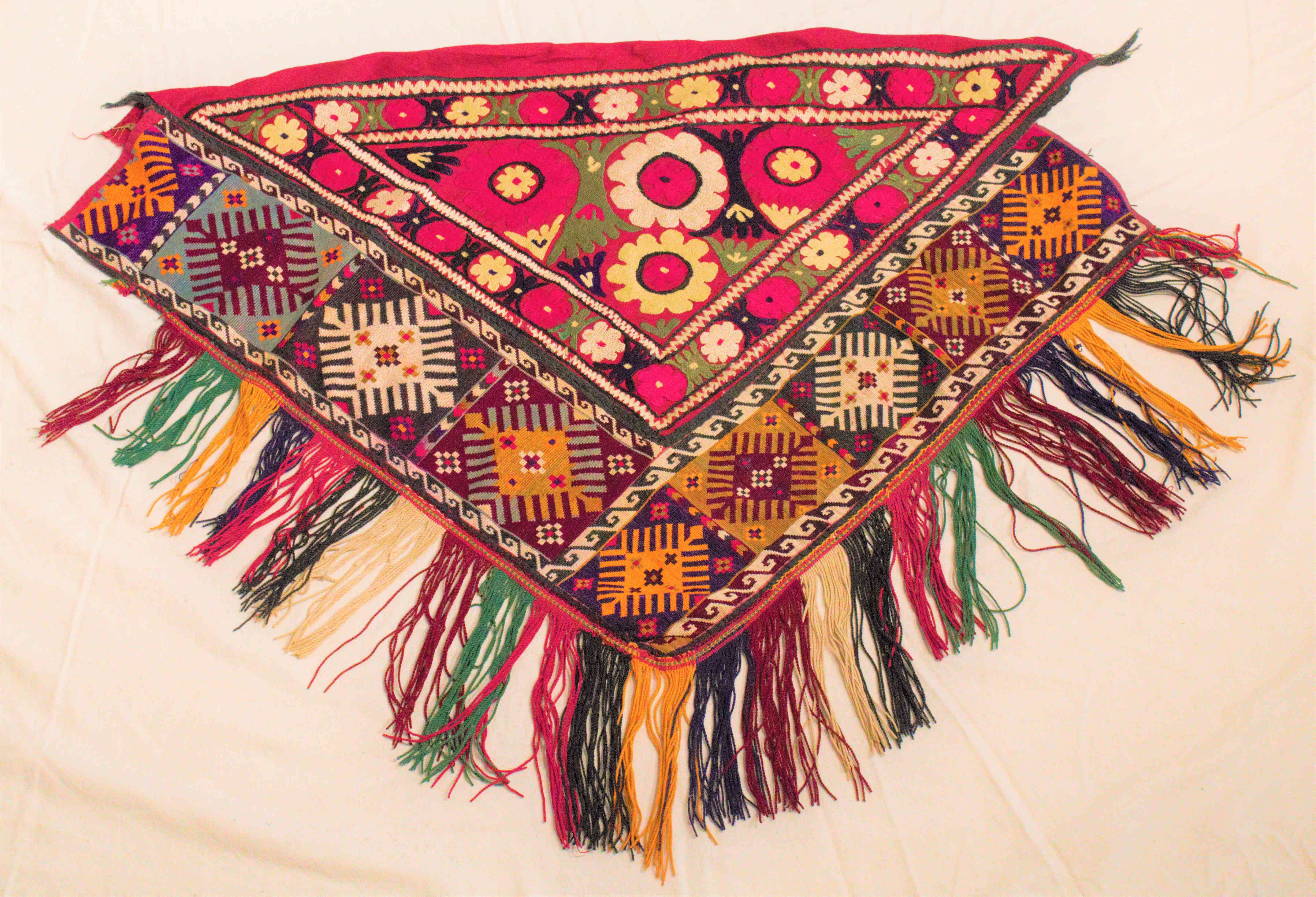 Silk Turkmen Saye Gosha (Tent Decoration) - Image 2