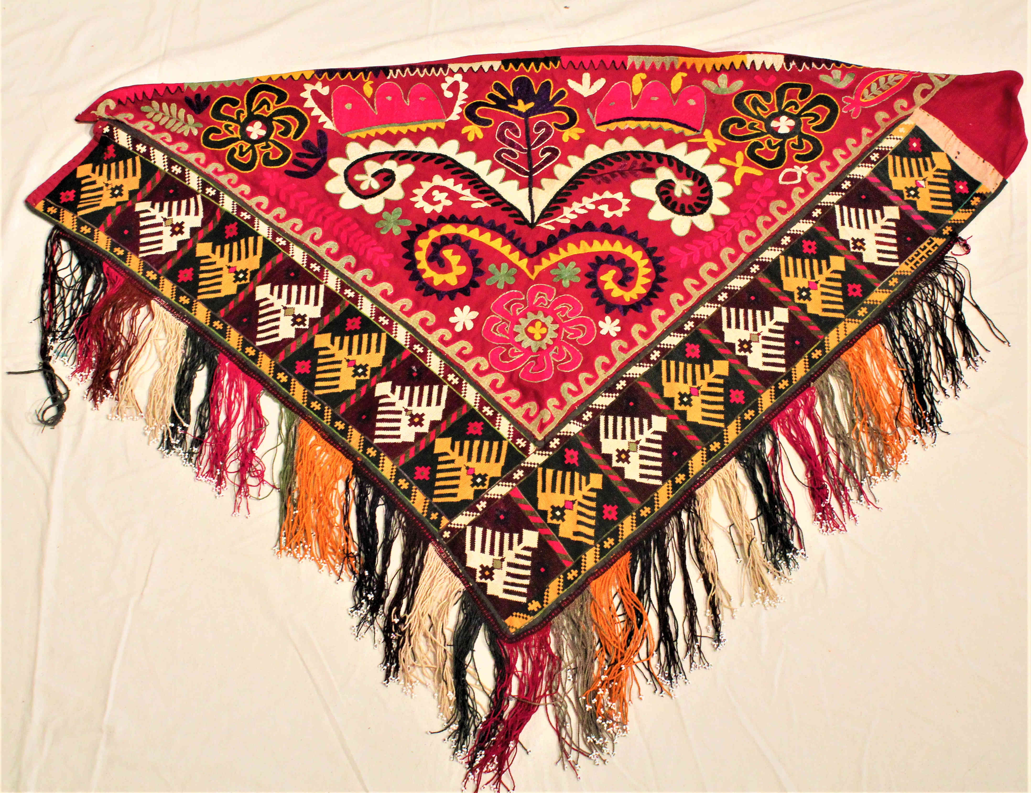 Silk Turkmen Saye Gosha (Tent Decoration) - Image 2